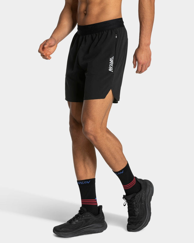Short 7 pouces RUN « noir »