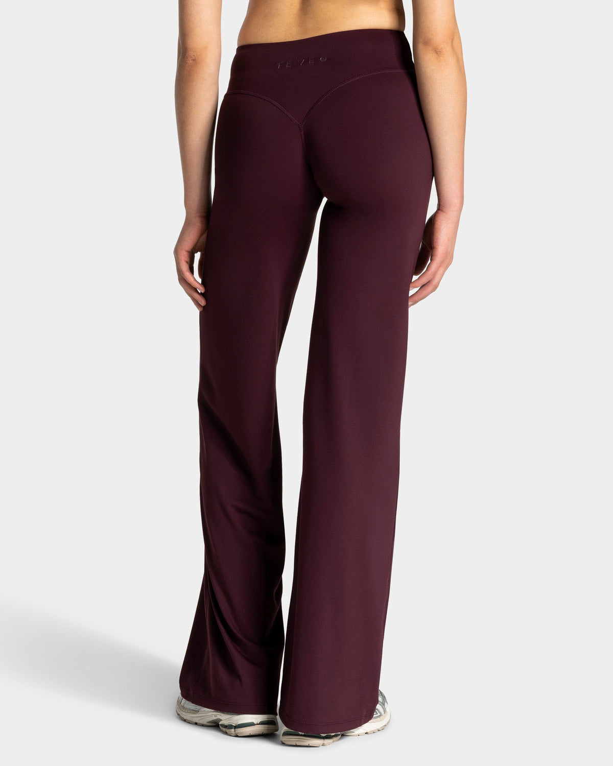 Pantalon à jambe droite et coupe longue Allrounder « merlot »
