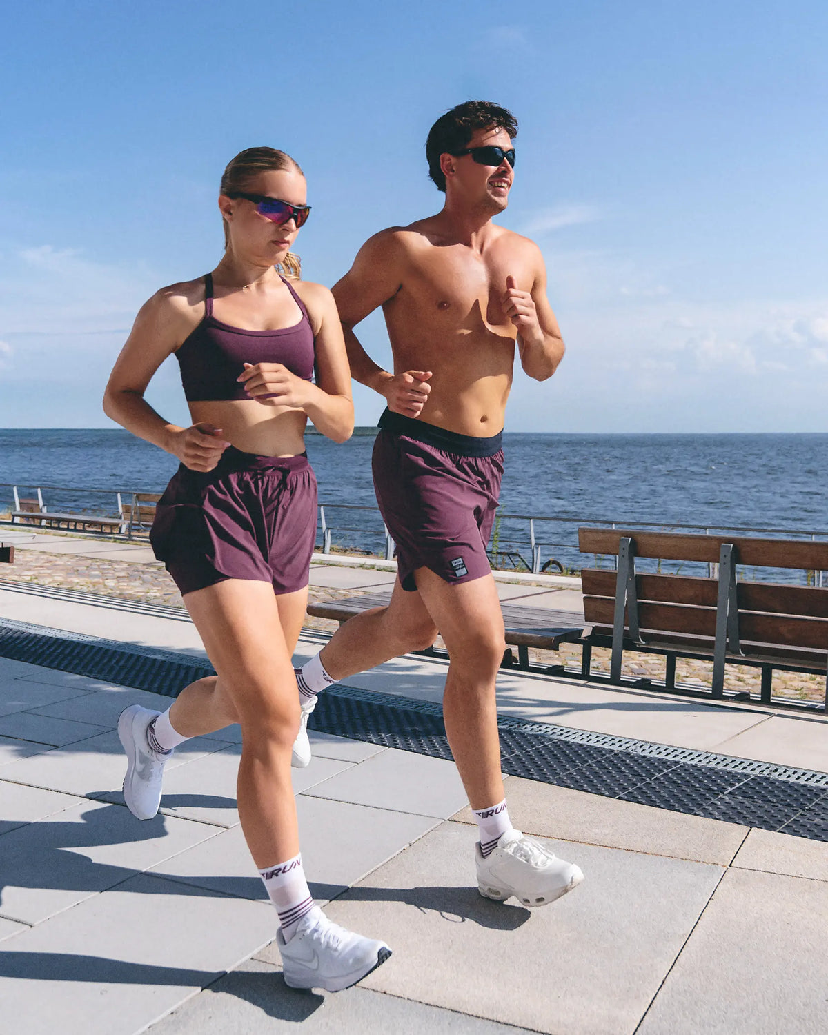 Short RUN 7 pouces « Dusty Purple »