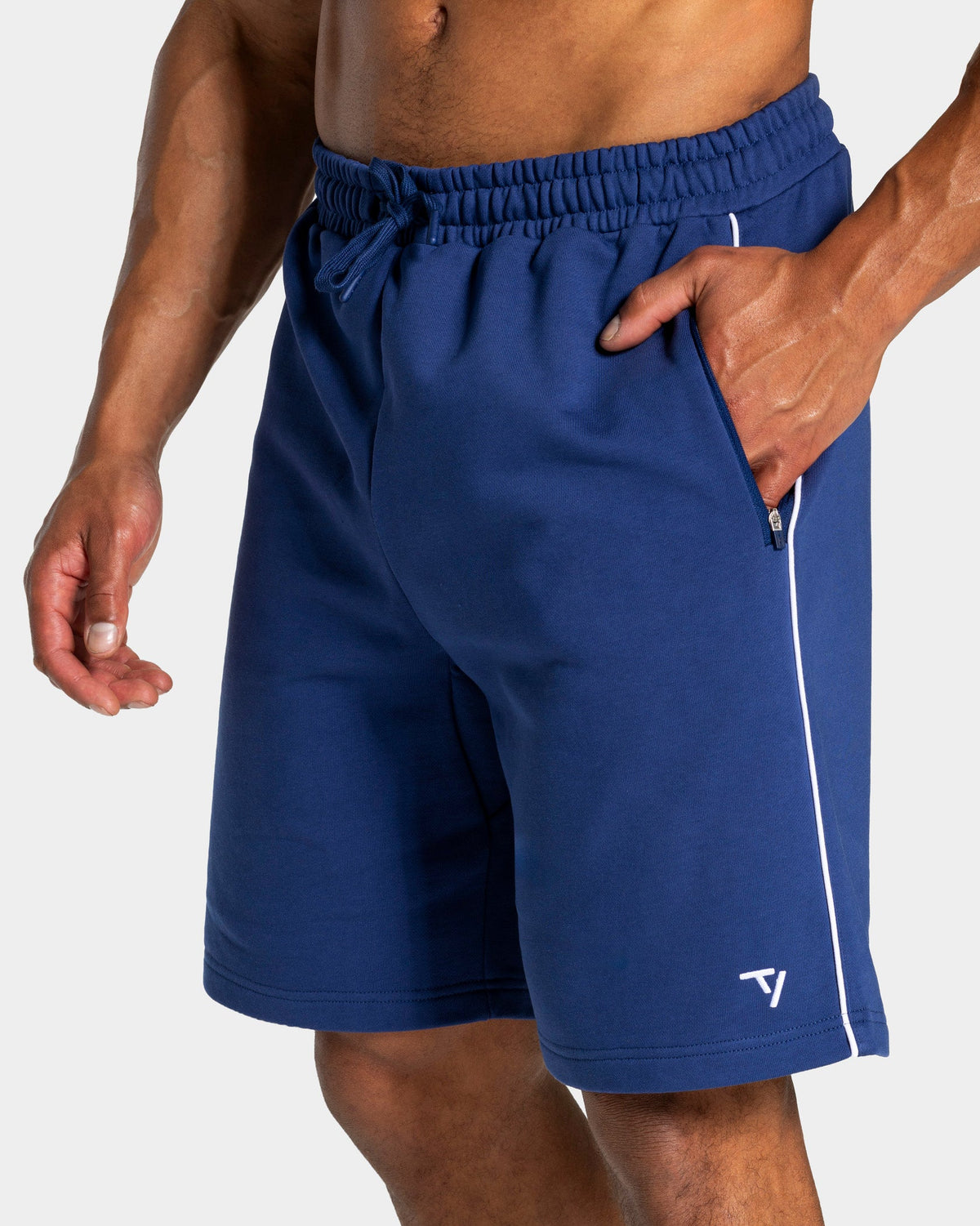 Short Contrastline « indigo »