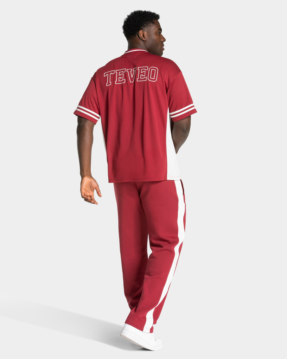 Pantalon de jogging Straight Leg Football « Cranberry »