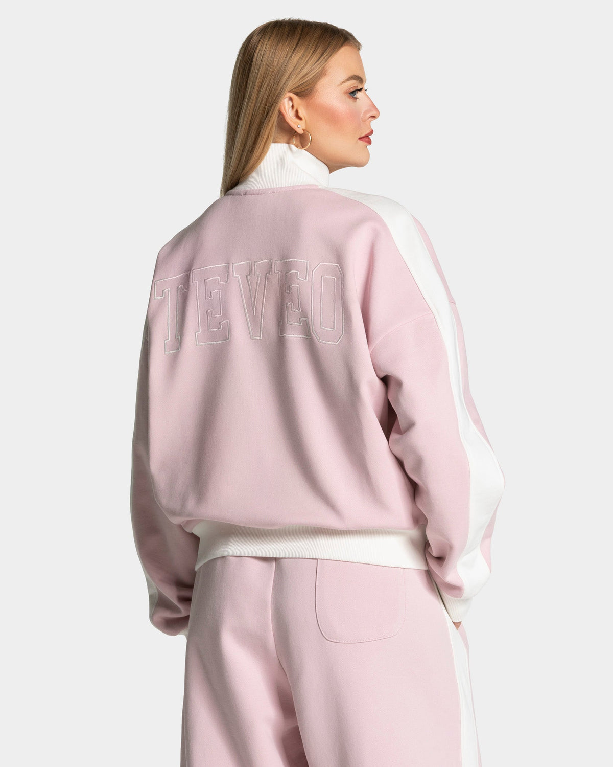 Veste de sport zippée Football « Rose »