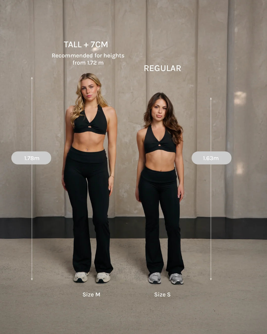 Legging évasé Mellow Fold Over Regular « bordeaux »