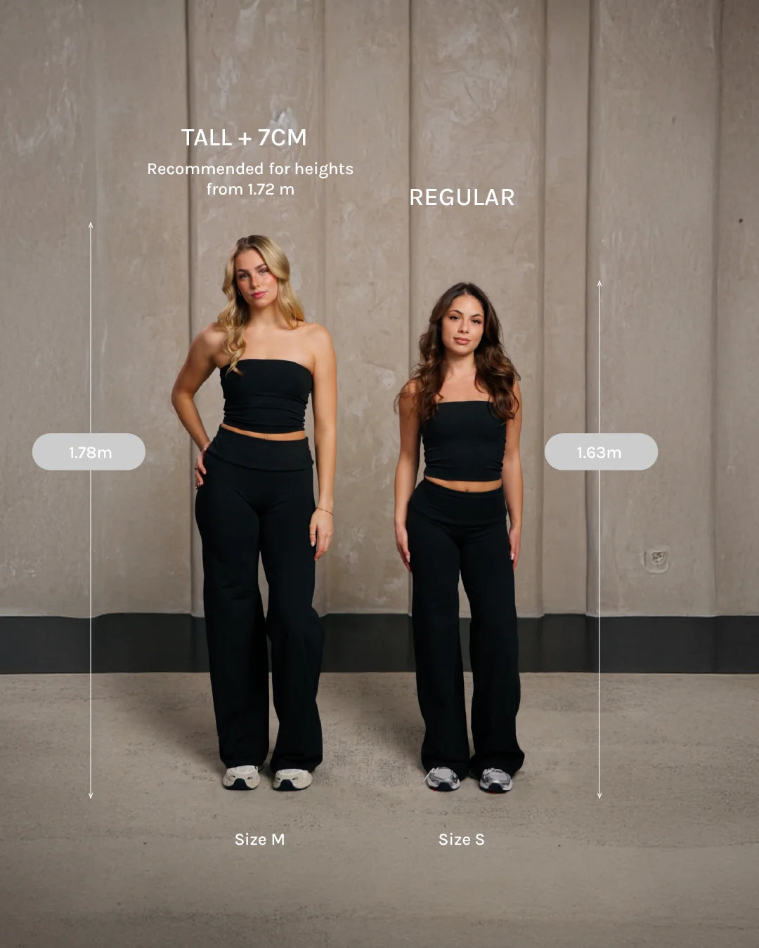 Pantalon à jambe droite Mellow Fold Over Regular « moka »