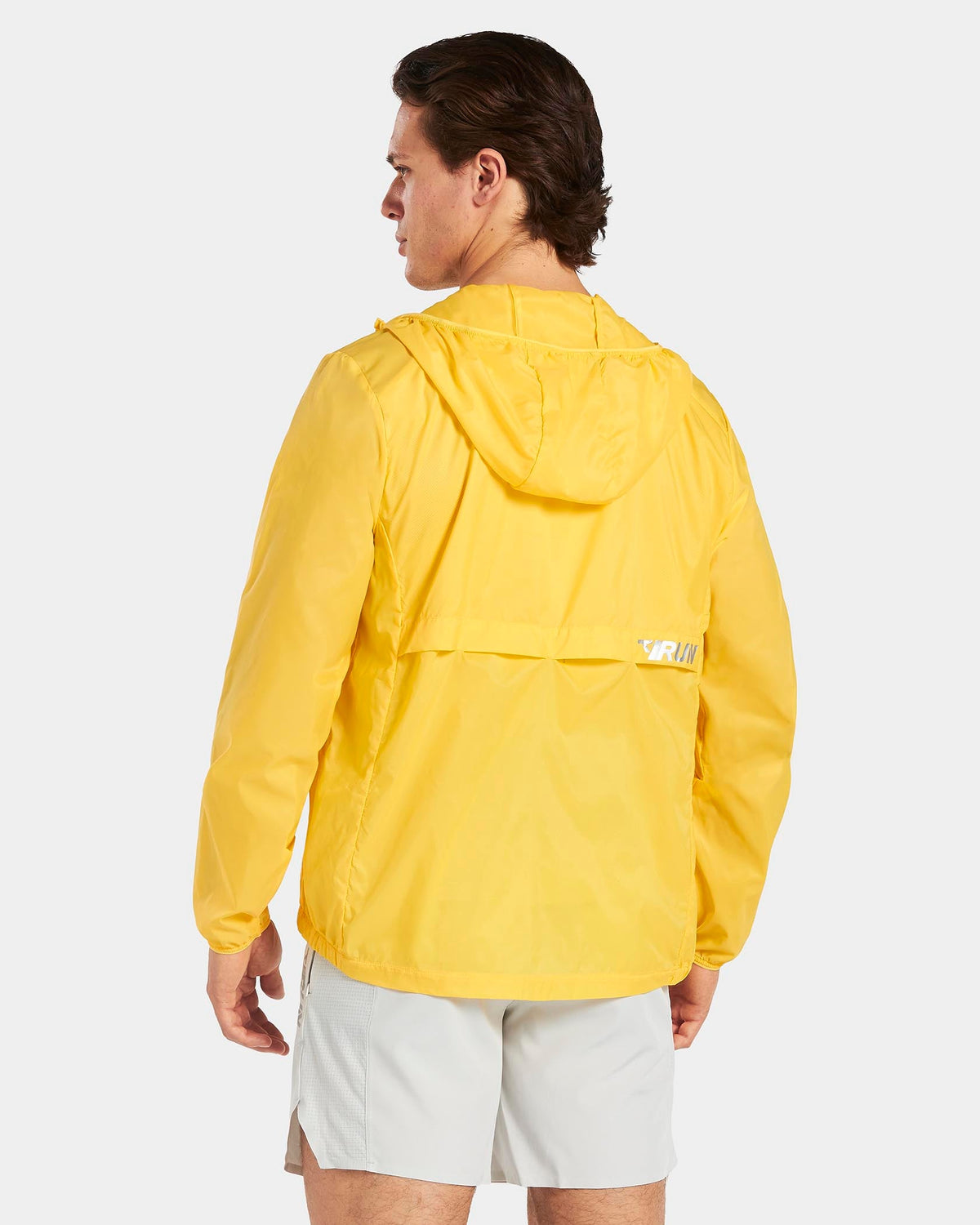 RUN Lightweight Zip Jacke "Gelb"
