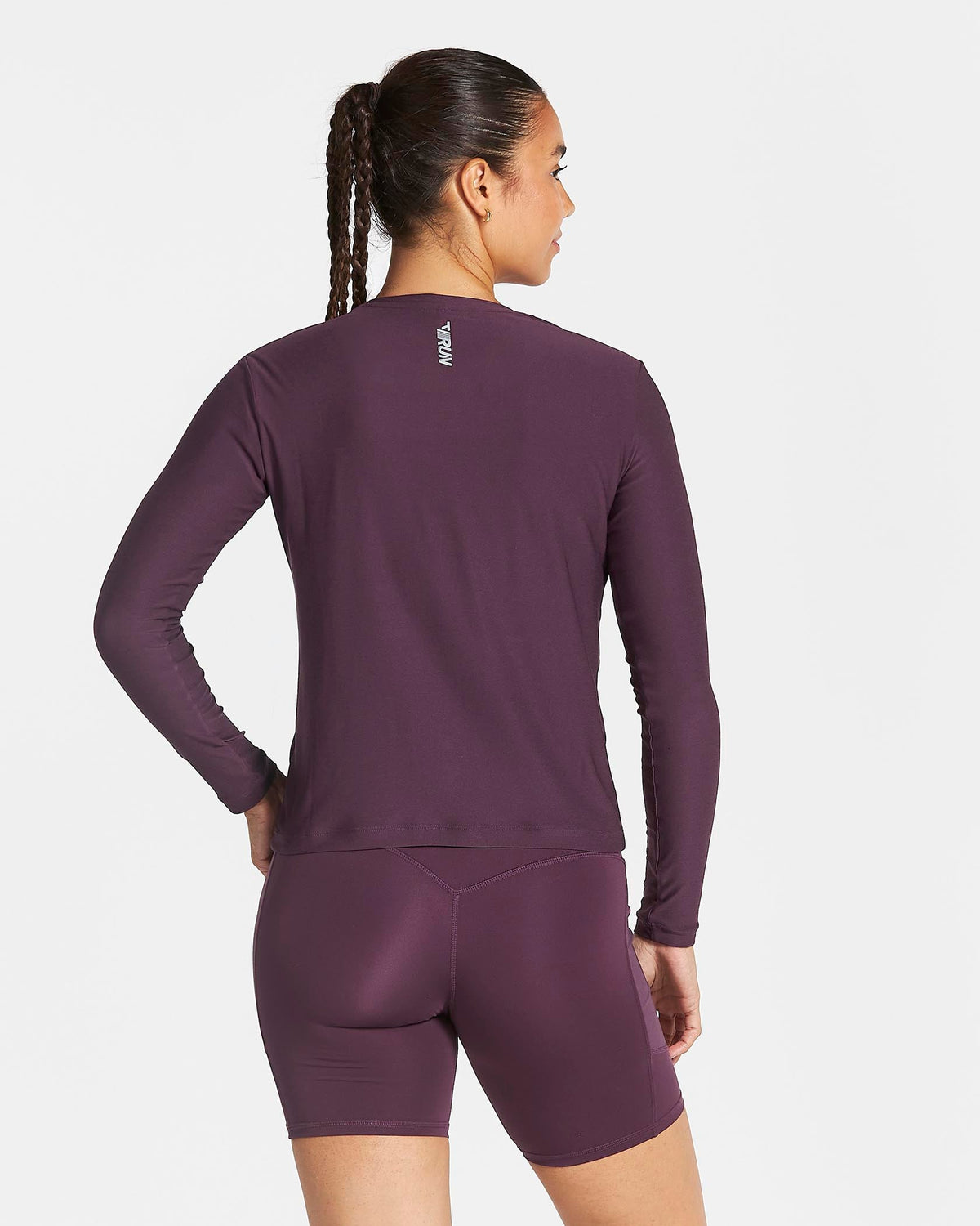 Haut à manches longues RUN « Dusty Purple »