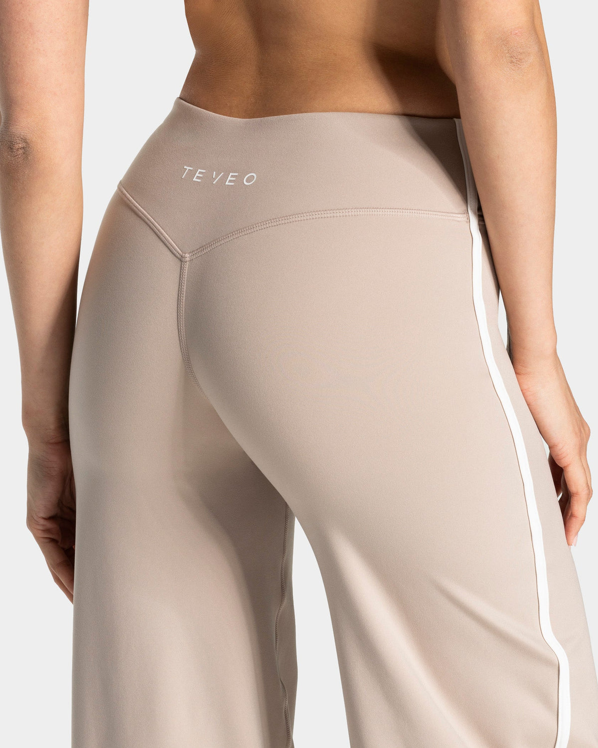 Pantalon à jambe droite longue Soft « Cappuccino »