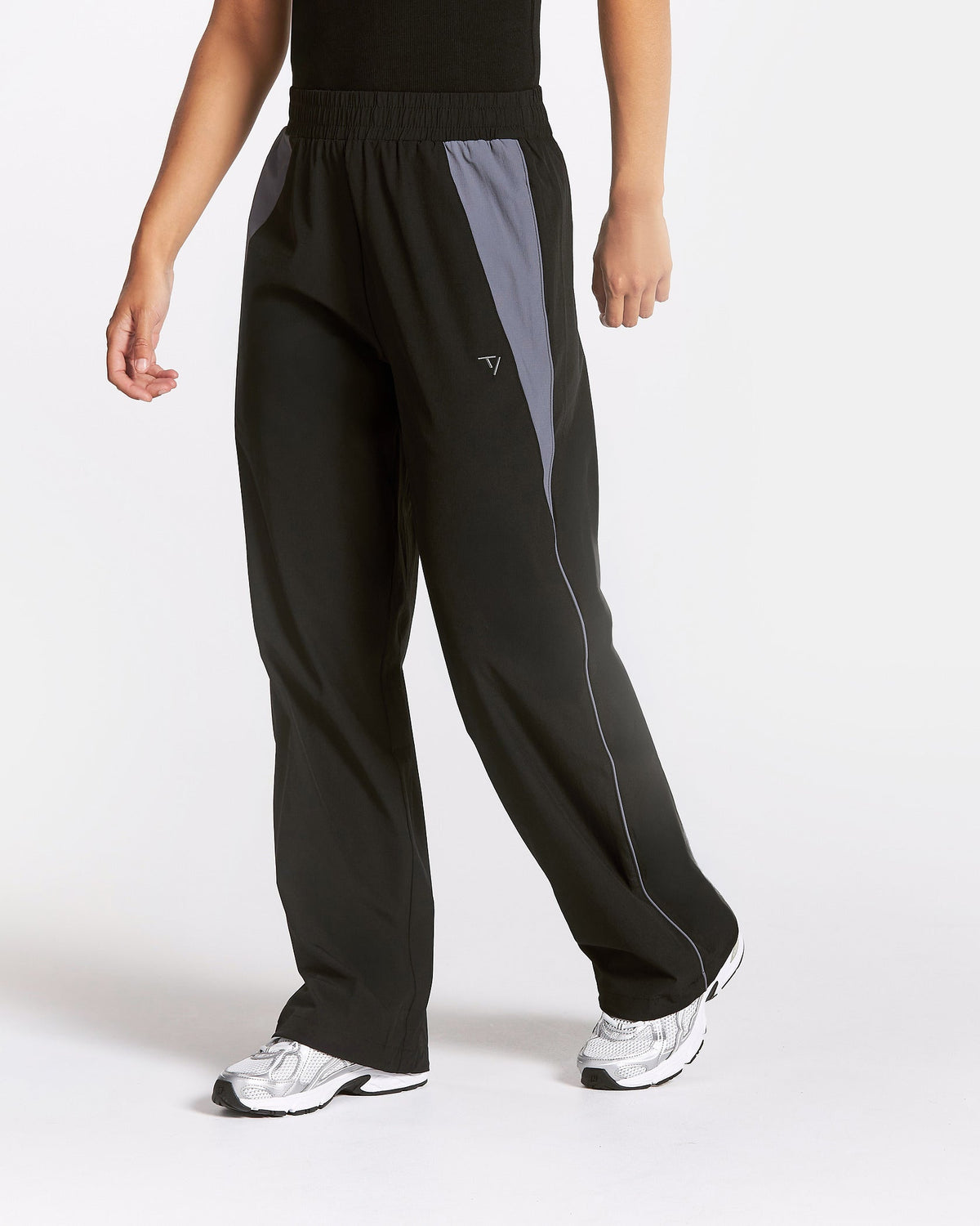 Pantalon à jambe droite Track « noir »